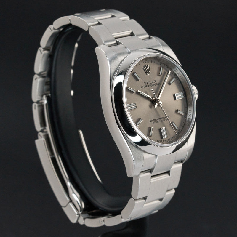 Rolex Oyster Perpetual Métal Gris Quartz