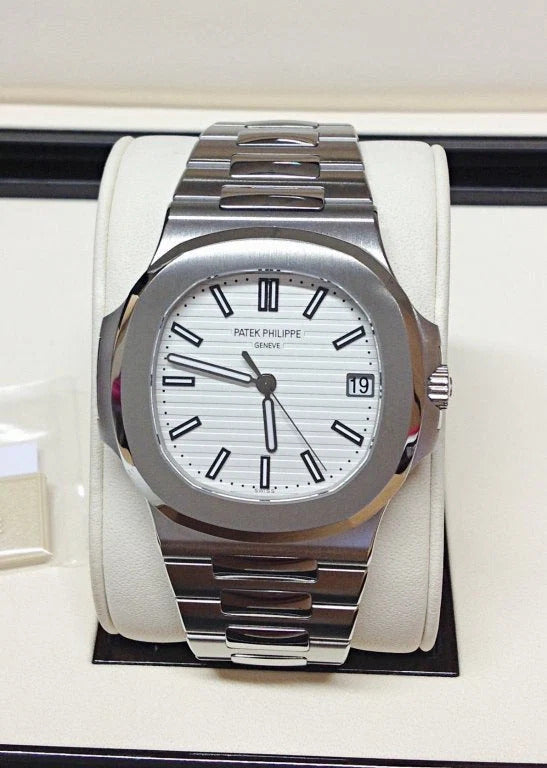 patek philippe watch nautilus white