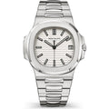 patek philippe watch nautilus white