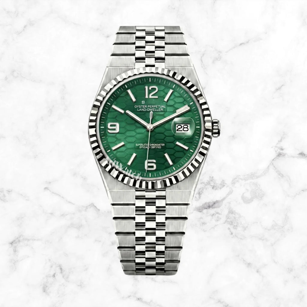 rolex land dweller vert