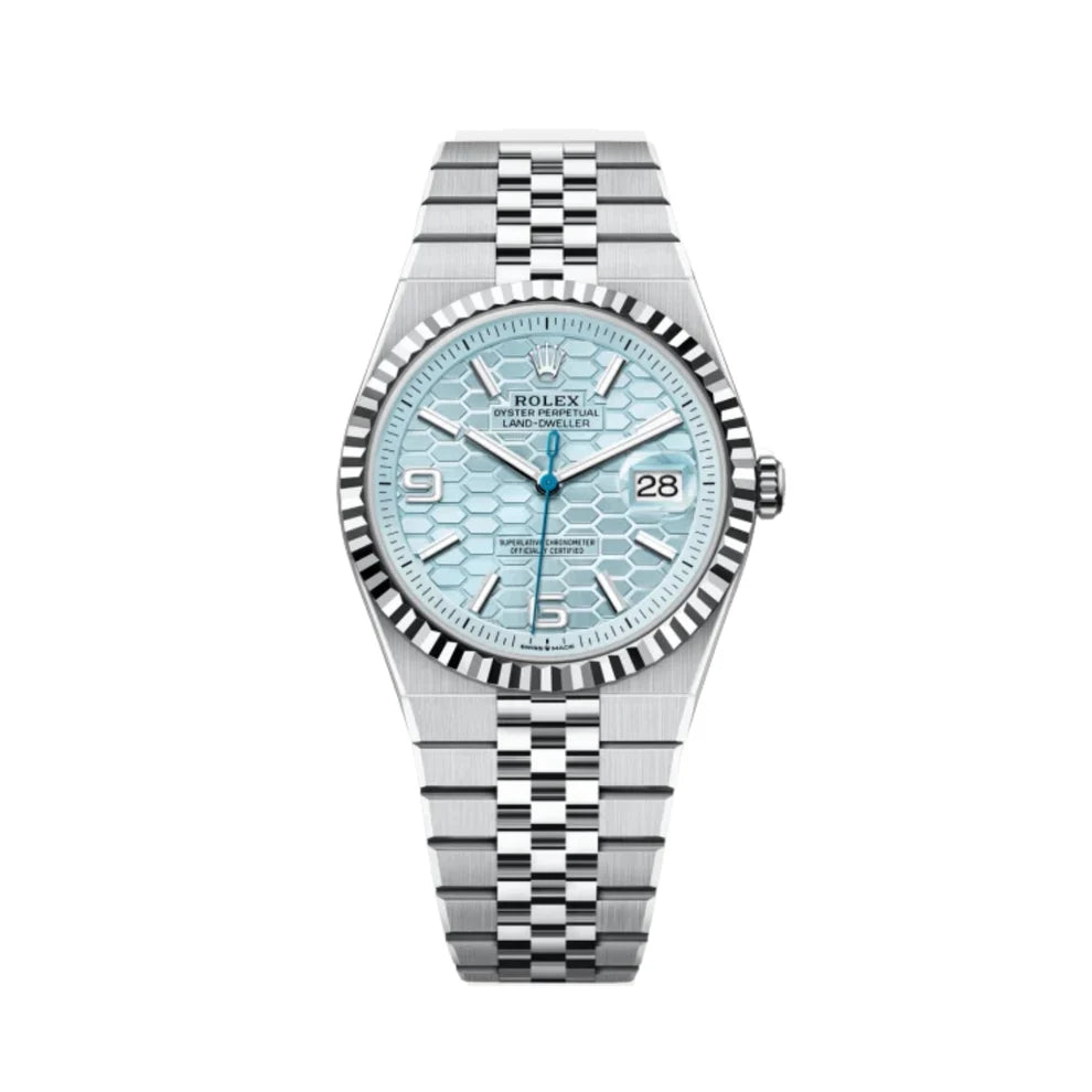 Rolex Land-Dweller Bleu Glacier