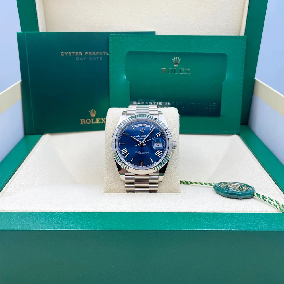 Rolex Day-Date Bleu