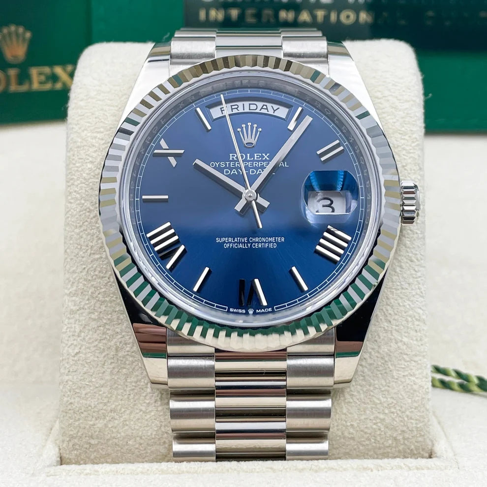 Rolex Day-Date Bleu