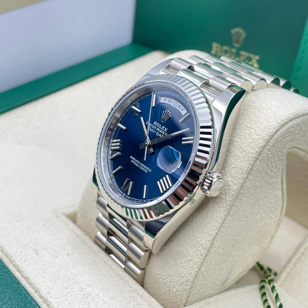 Rolex Day-Date Bleu