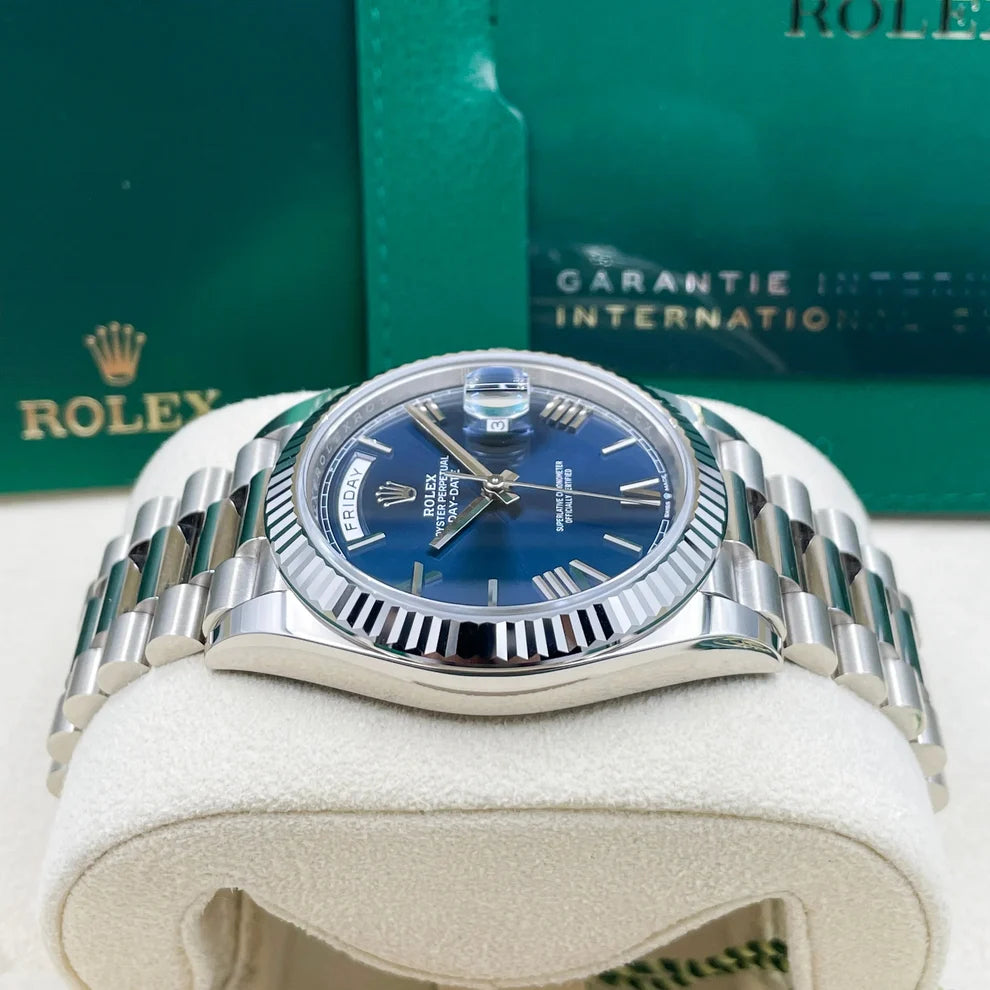 Rolex Day-Date Bleu