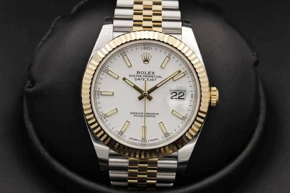 Datejust Fond Blanc Jubilée 41 mm