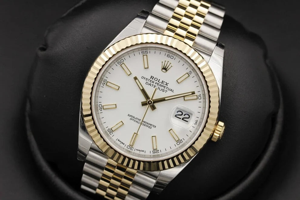 Datejust Fond Blanc Jubilée 41 mm