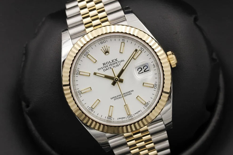 Datejust Fond Blanc Jubilée 41 mm