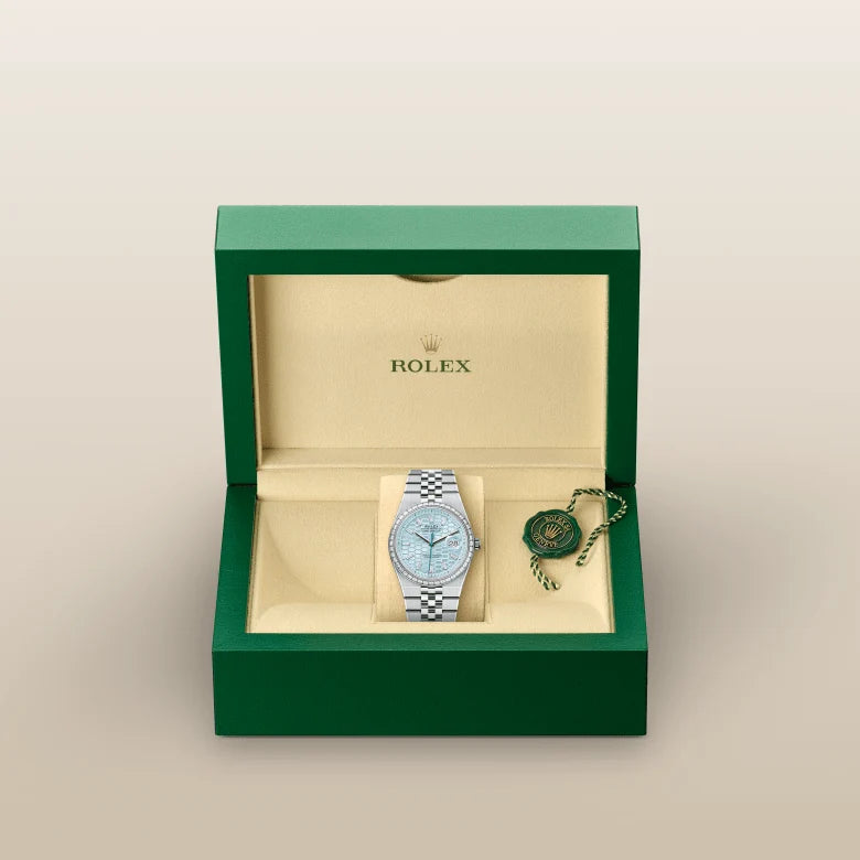 Rolex Land-Dweller Bleu Glacier