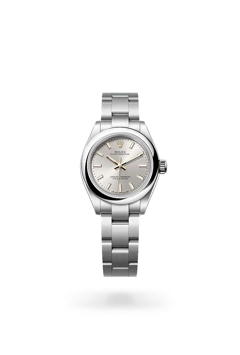 Rolex Oyster Perpetual Métal Gris Quartz