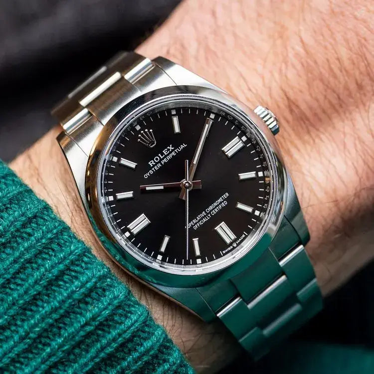 Rolex Oyster Perpetual Noir Quartz