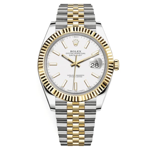 Datejust Fond Blanc Jubilée 41 mm